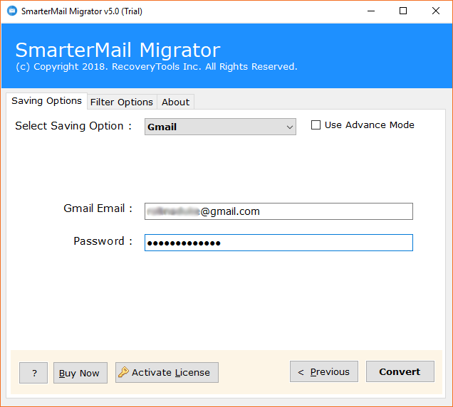 address book server for gmail account