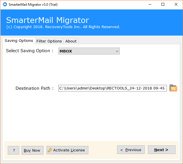 data storage path