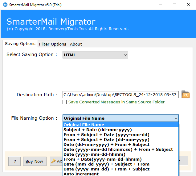  file naming conversion