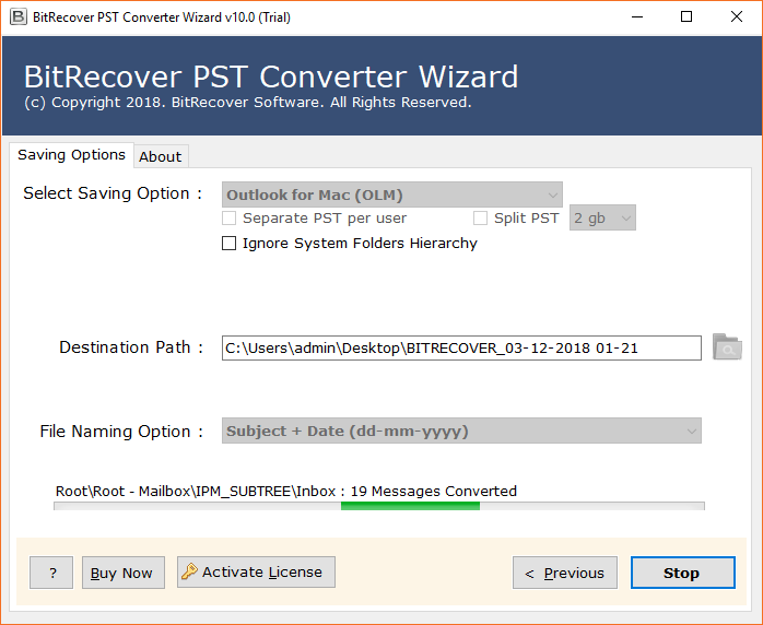 convert olm to pst converter windows