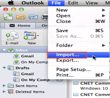 outlook for mac 2011 export to pst