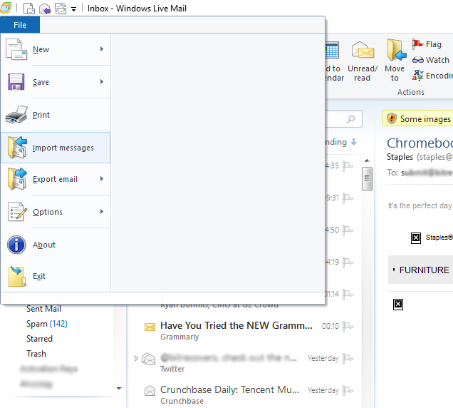 Windows Live Mail