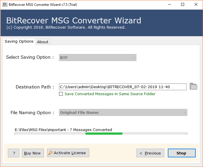  convert msg to rtf