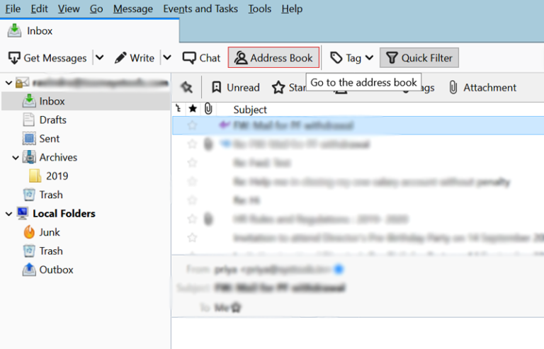 download import eudora pro emails and folders into mailbird