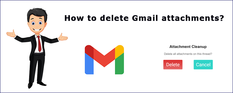 how to delete Gmail attachments