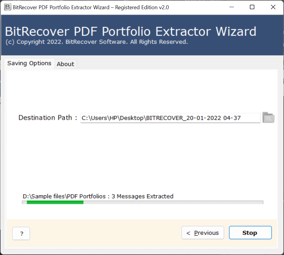 export files from pdf portfolio