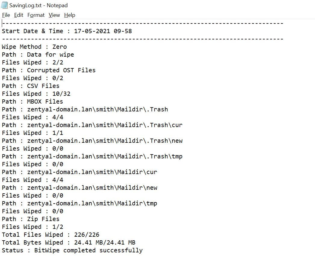 erase hard drive data