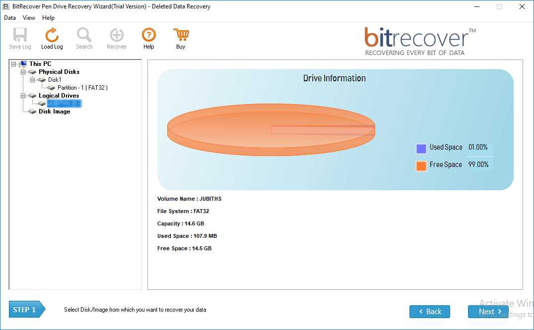 select file